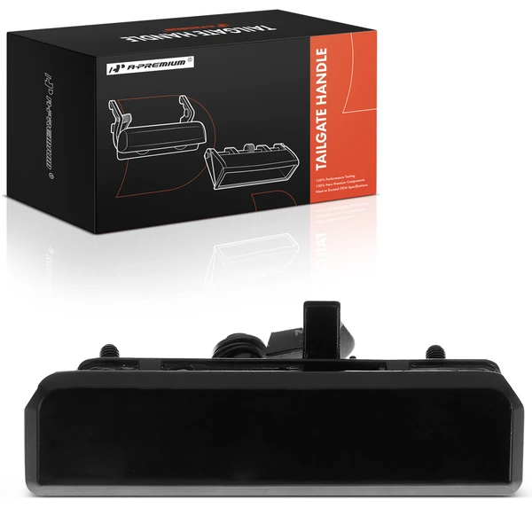 Rear Passenger Cargo Black Exterior Door Handle for Chevy Astro GMC Safari 1985-2005