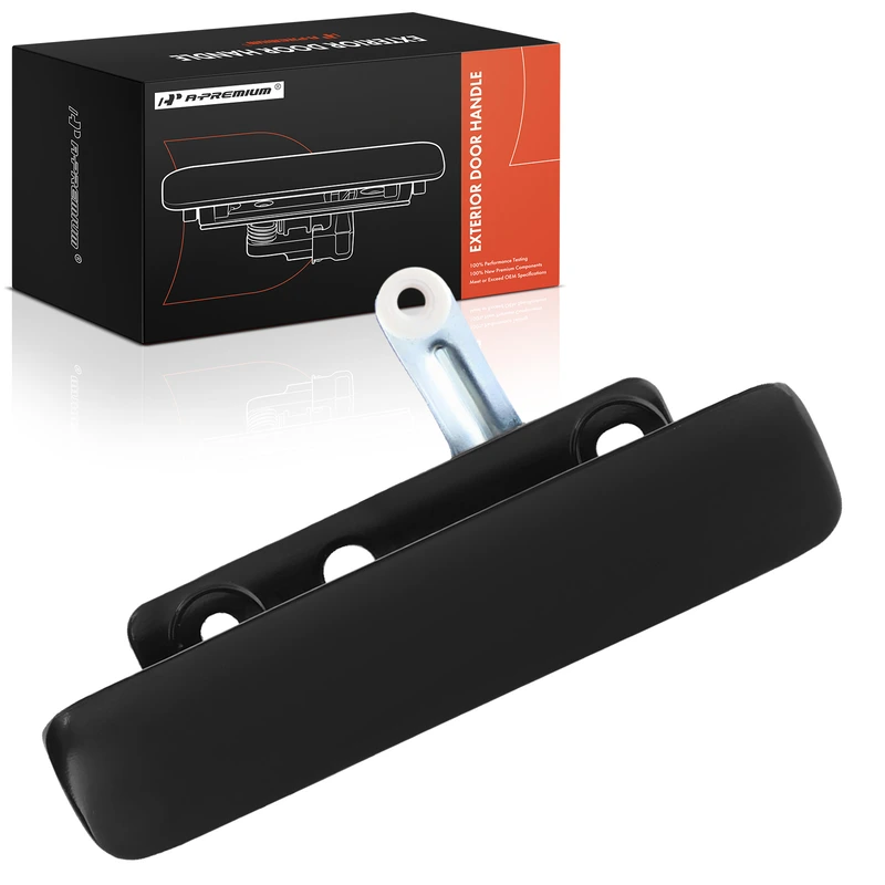 Front Passenger Black Exterior Door Handle for 2003-2007 Ford E-150