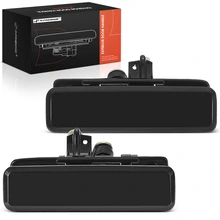 2 Pcs Front Smooth Black Exterior Door Handle for 1985-1992 Chevrolet Astro