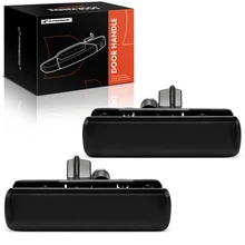 2 Pcs Front Black Exterior Door Handle for 1992-2005 Chevrolet Astro
