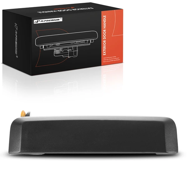 Front Passenger Texture Black Exterior Door Handle for 1995-1997 Nissan Pickup