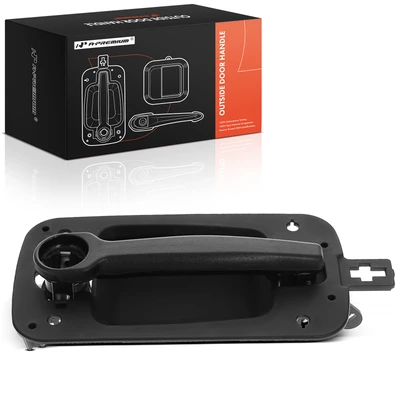Front Passenger Black Exterior Door Handle