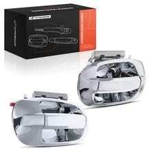 2 Pcs Front Driver & Passenger Exterior Door Handle for 2003-2017 Ford Expedition