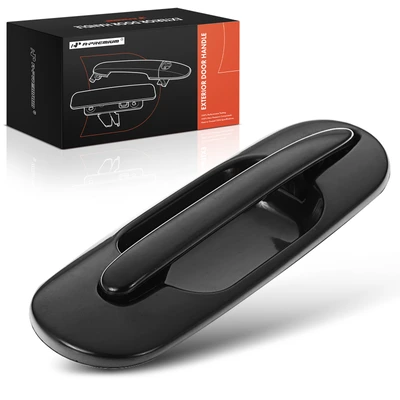 Rear Passenger Smooth Black Exterior Door Handle