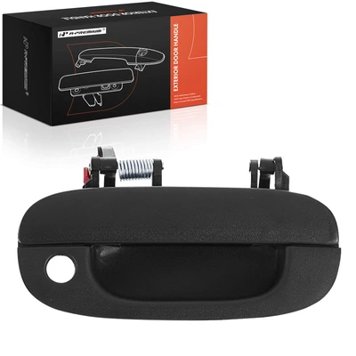 Front Passenger Black Texture Exterior Door Handle