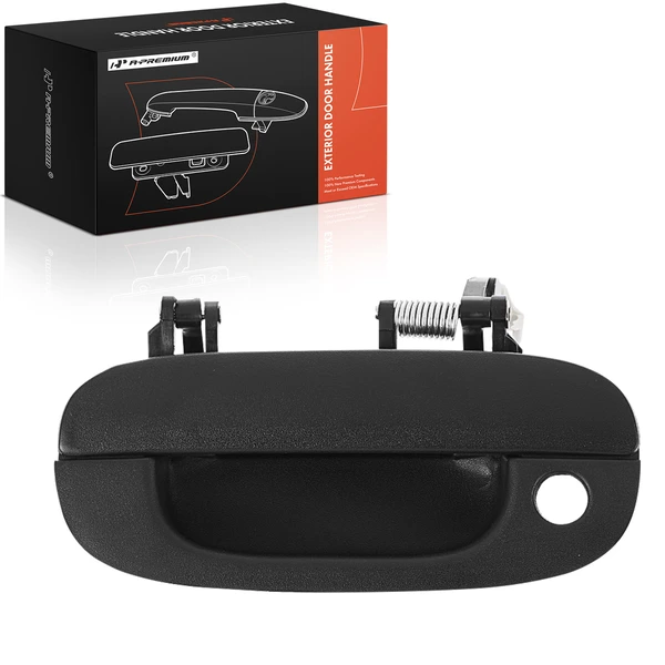 Front Driver Black Texture Exterior Door Handle for Dodge Ram 1500 Ram 2500 3500