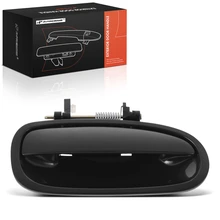 Rear Passenger Smooth Black Exterior Door Handle for 1996-2000 Honda Civic