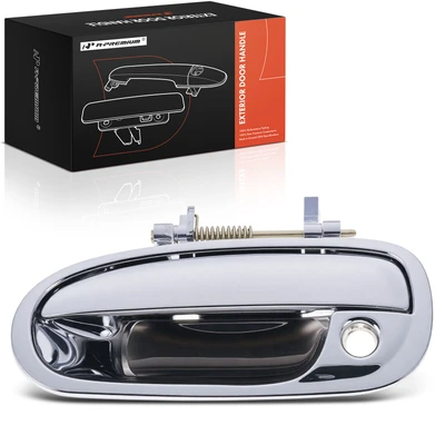 Front Driver Exterior Door Handle with Keyhole