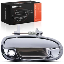 Front Passenger Exterior Door Handle with Keyhole for 1996-2000 Honda Civic