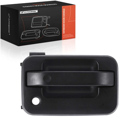 Front Passenger Texture Black Exterior Door Handle
