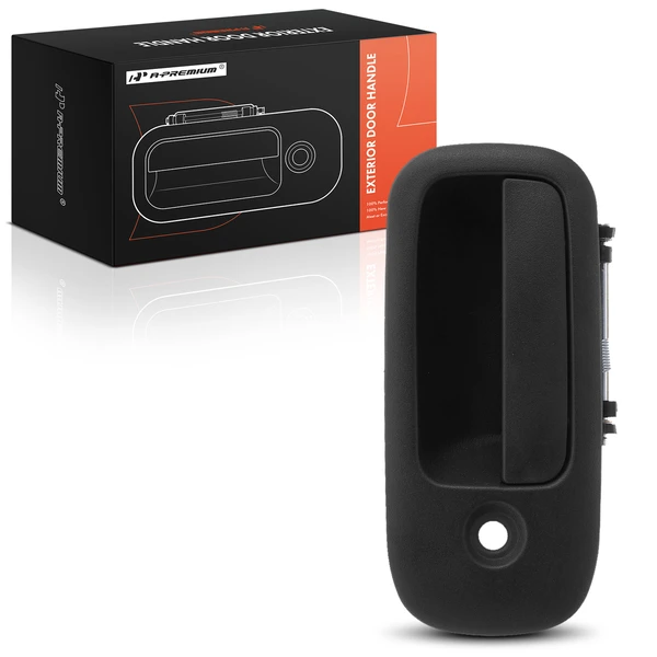 Front Driver Exterior Outside Door Handle with Keyhole for 2003-2009 GMC Savana 3500