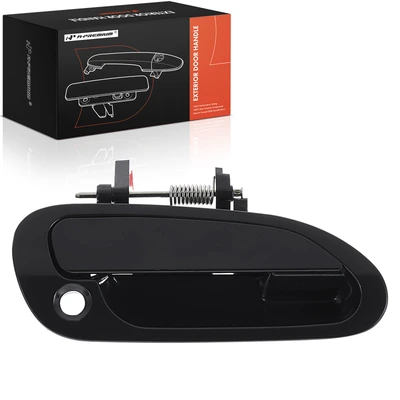 Front Passenger Smooth Black Exterior Door Handle for Honda Accord 1998-2002