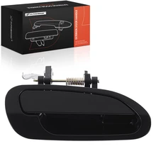Rear Passenger Smooth Black Exterior Door Handle