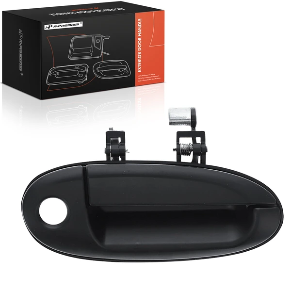 Front Passenger Black Exterior Door Handle for 1999-2003 Mercury Sable