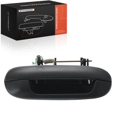 Rear Passenger Black Exterior Door Handle for 2002-2006 GMC Envoy XL