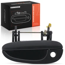 Front Driver Smooth Black Exterior Door Handle for 1995-1999 Dodge Neon