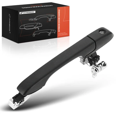 Front Passenger Texture Black Exterior Door Handle for Honda CR-V 2002-2006