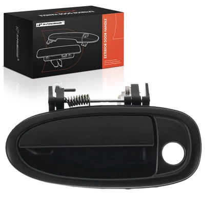 Front Driver Black Exterior Door Handle