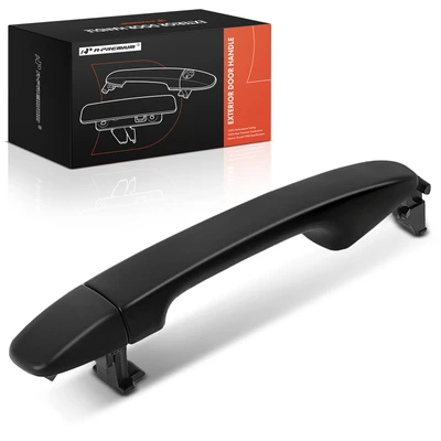 Front Passenger Primed Black Exterior Door Handle