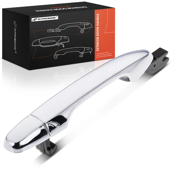 Rear Driver or Passenger Chrome Exterior Door Handle for Honda Civic 12-15 CR-V