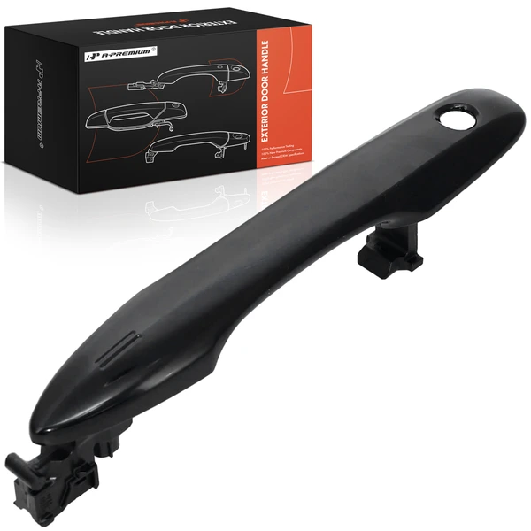 Front Driver Black Exterior Door Handle for 2020-2022 Toyota Corolla