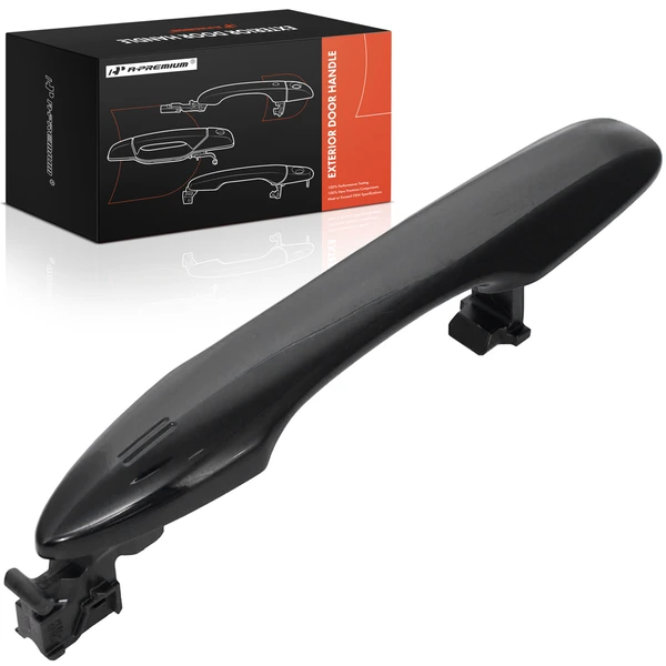 Front Passenger Black Exterior Door Handle for 2020-2022 Toyota Corolla