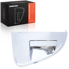 Rear Passenger White Exterior Door Handle