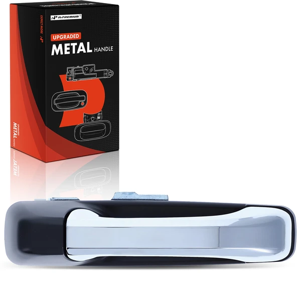 Upgraded Metal Front Passenger or Rear Passenger Housing Exterior Door Handle for 2008-2010 Jeep Commander