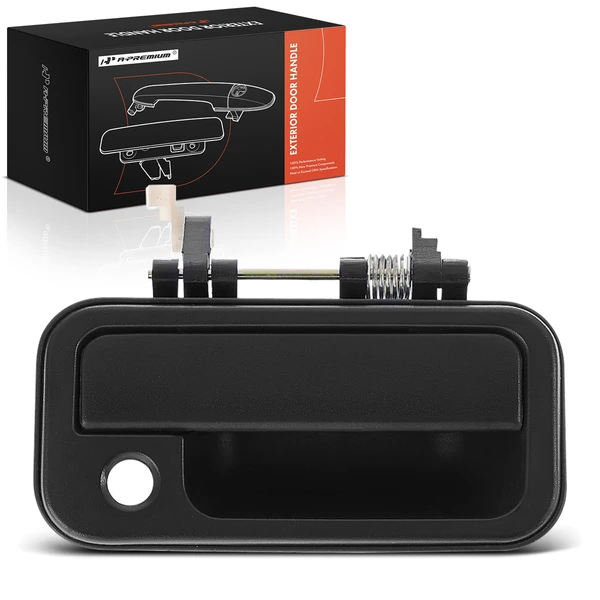 Front Passenger Textured Black Exterior Door Handle for 1998-2004 Isuzu Rodeo