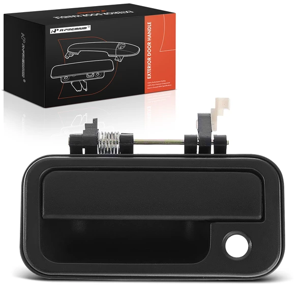 Front Driver Textured Black Exterior Door Handle for 1998-2002 Honda Passport