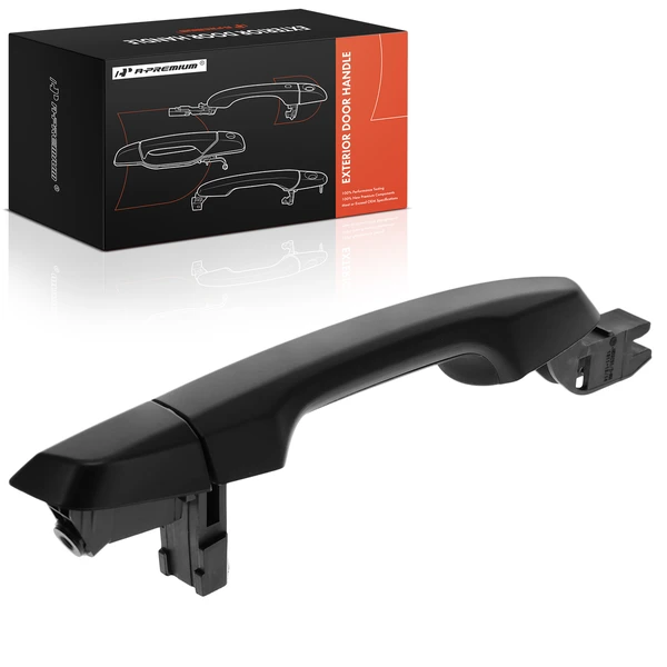 Front Passenger or Rear Passenger Primed Black Exterior Door Handle for 2017-2022 Honda CR-V