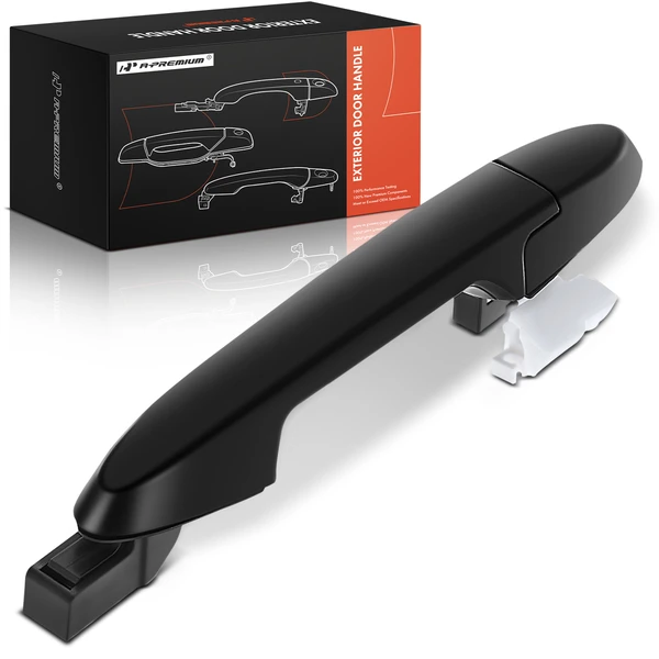 Front Passenger Primed Black Exterior Door Handle for Honda Fit 2014-2020