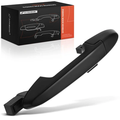 Rear Passenger Black Exterior Door Handle