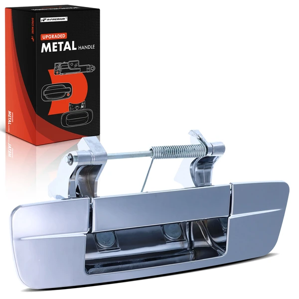 Rear Tailgate Chrome upgraded metal Tailgate Handle for 2009 Dodge Ram 1500