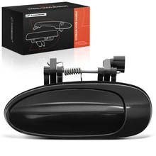 Rear Driver Smooth Black Exterior Door Handle for 1998-2001 Kia Sephia