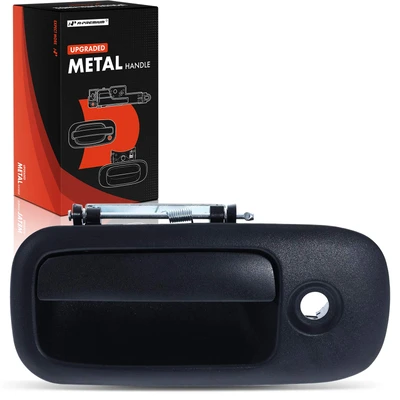 Upgraded Metal Rear Driver Exterior Door Handle with Keyhole