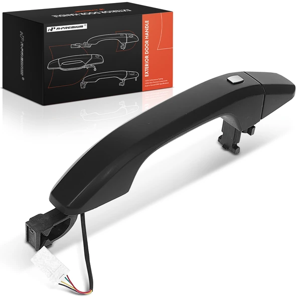 Primed Black Exterior Door Handle for Chevy Silverado