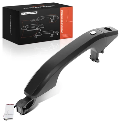 Primed Black Exterior Door Handle