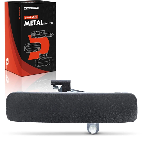 Front Driver Black Upgraded Metal Exterior Door Handle for Ford E-350 Super Duty 08-19 E-250