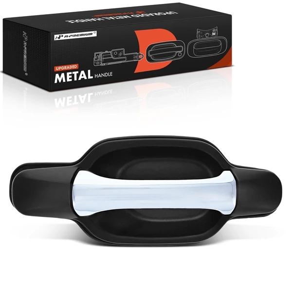 Front Passenger Upgraded Metal Exterior Door Handle for 2004-2012 Chevrolet Colorado