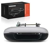 Rear Passenger Chrome & Smooth Black Exterior Door Handle for 2005-2009 Saab 9-7x