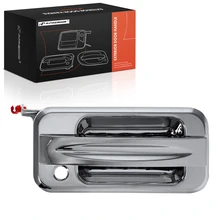 Front Passenger Chrome Exterior Door Handle with Keyhole for 2003-2009 Hummer H2