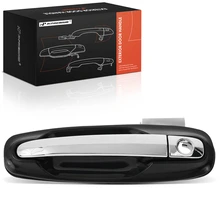 Front Driver Chrome + Black Exterior Door Handle for 2006-2008 Suzuki Reno