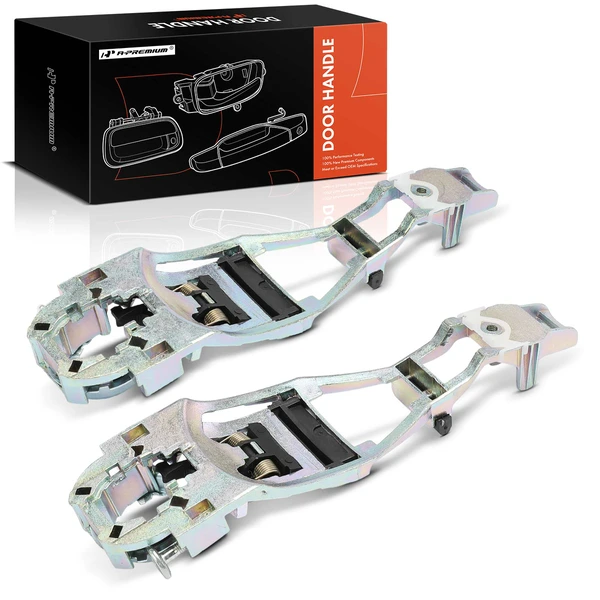 2 Pcs Rear Metal Exterior Door Handle Carrier for Volkswagen Jetta 1999-2005 Golf