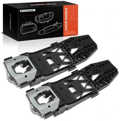 2 Pcs Front Metal Door Handle Carrier