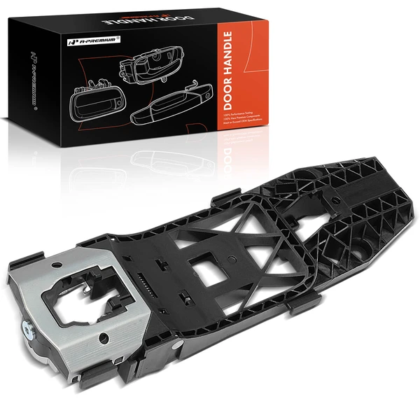 Front Metal & Plastic Exterior Door Handle Carrier for Volkswagen Jetta Passat