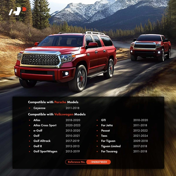 Front Metal & Plastic Exterior Door Handle Carrier for Volkswagen Jetta Passat