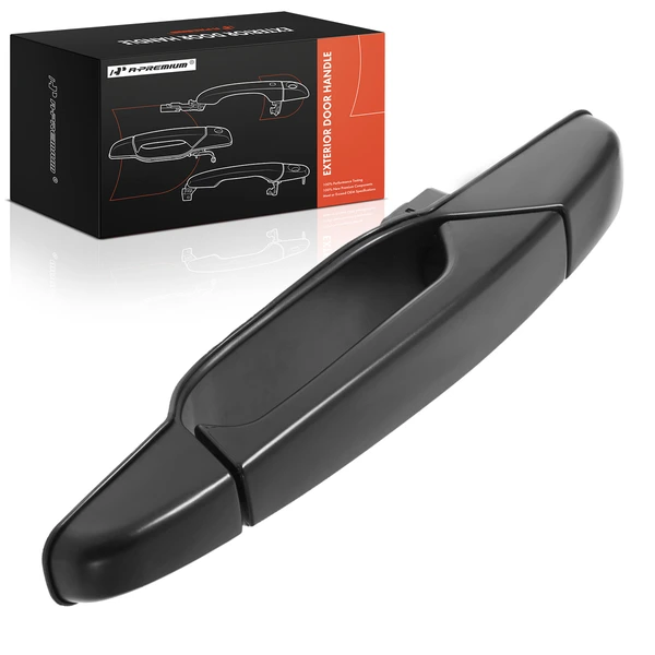 Front Passenger Black Exterior Door Handle for 2007-2014 Cadillac Escalade ESV