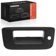 Black Tailgate Handle Bezel for Chevrolet Silverado 3500 HD GMC Sierra 2500 HD