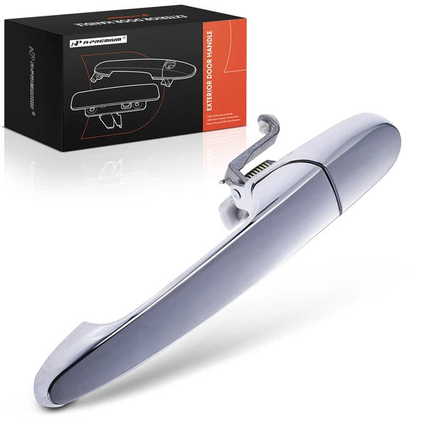 Rear Driver Chrome Exterior Door Handle for Chevy Cobalt 2005-2010 Pontiac G5